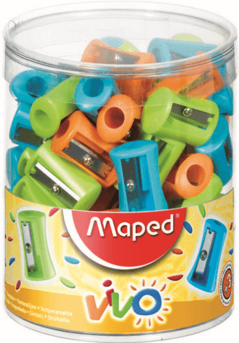 AFILALAPIZ VIVO SENCILLO PLASTICO MAPED C/75 UD.