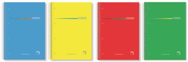 BLOC A4 160H MIC. 70GR HORIZONTAL HORIZONTAL TAPA FORRADA PACSA C/4 UD